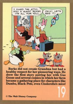 1992 Gladstone Carl Barks Heroes and Villains #19 Grandma Duck Back