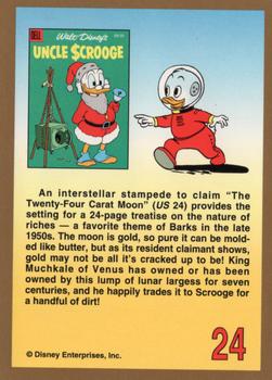 1992 Gladstone Carl Barks Uncle Scrooge Adventures #24 Uncle Scrooge #24, 1958 Back