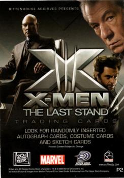 2006 Rittenhouse XIII: X-Men The Last Stand - Promos #P2 Storm Back