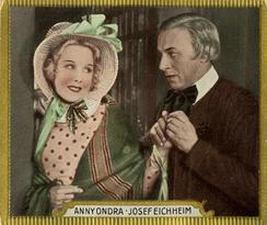 1934 Haus Bergmann Die Bunted Welt Des Films #84 Anny Ondra / Josef Eichheim Front