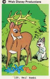 1973-76 Filmisar Numrerade Disneybilder (Numbered Disney Pictures) (Sweden) #120 Hej! Bambi Front