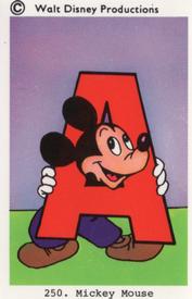 1973-76 Filmisar Numrerade Disneybilder (Numbered Disney Pictures) (Sweden) #250 Mickey Mouse Front