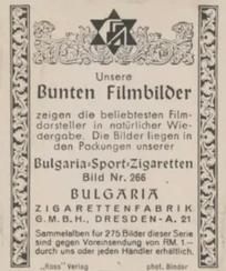 1935 Bunte Filmbilder #266 Charlott Daudert Back