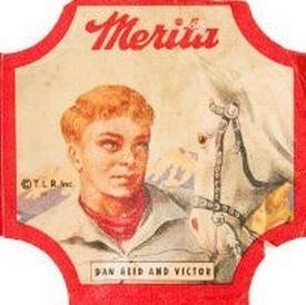 1940 Merita Bread The Lone Ranger Bread End Labels #NNO Dan Reid and Victor Front