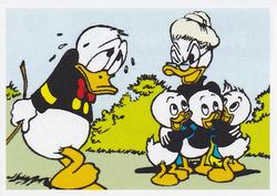 2019 Panini Disney Donald Duck Sticker Story 85 Years #80 Sticker 80 Front