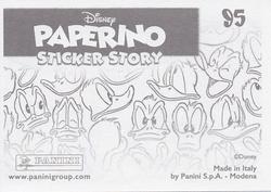 2019 Panini Disney Donald Duck Sticker Story 85 Years #95 Sticker 95 Back