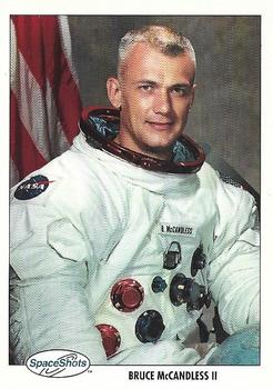 1990-92 Space Ventures Space Shots - Promos #2 Bruce McCandless II Front