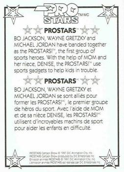 1991 Pro Stars Cartoon Show #NNO Pro Stars Back