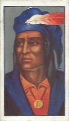 1927 Godfrey Phillips Red Indians #1 Tecumseh Front