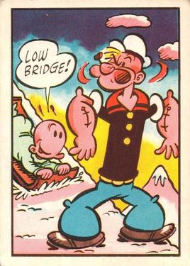 1959 Chix Confectionery Popeye #8 Low bridge! Front