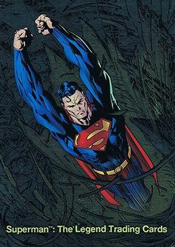 2013 Cryptozoic DC Comics Superman The Legend - Promos #BP1 (album exclusive) Front