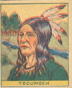 1930 Western Series of 48 (R130) #341 Tecumseh Front