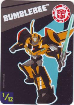 2016 Hasbro Transformers Tiny Titans Series 6 Cards #1 Bumblebee Front