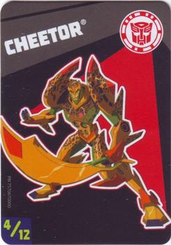 2016 Hasbro Transformers Tiny Titans Series 6 Cards #4 Cheetor Front
