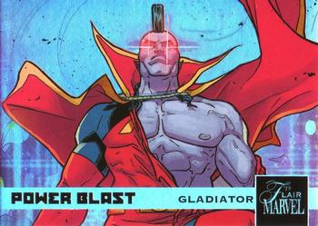 2019 Flair Marvel - Power Blast e-Pack Exclusives #PBE-11 Gladiator Front