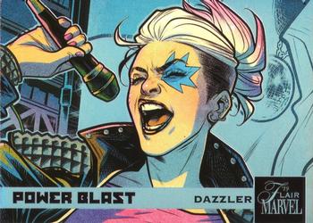 2019 Flair Marvel - Power Blast e-Pack Exclusives #PBE-26 Dazzler Front