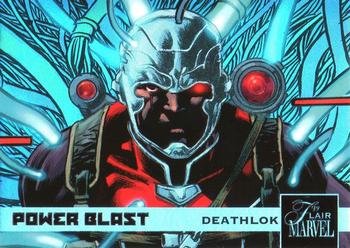 2019 Flair Marvel - Power Blast e-Pack Exclusives #PBE-32 Deathlok Front