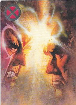 1993 Pizza Hut X-Men Creator's Choice #NNO Professor X / Magneto Front