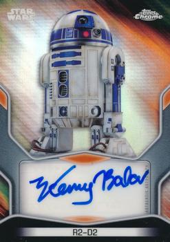 2021 Topps Chrome Star Wars Legacy - Age of Resistance Autographs #ARS-KB Kenny Baker Front