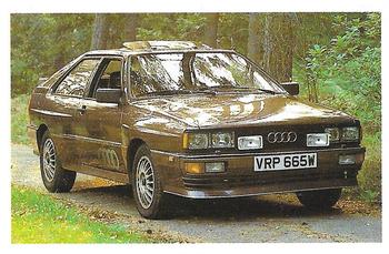 1989 The Sunday Times 100 Great Cars of the World #91 1980 Audi Quattro Front
