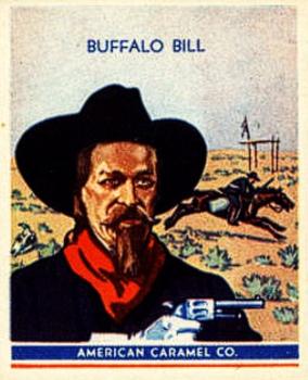 1930 American Caramel American Historical Characters (R14) #1 Buffalo Bill Front