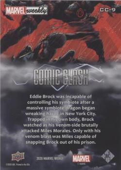 2020 Upper Deck Marvel Weekly - Comic Clash #CC-9 Venom Back