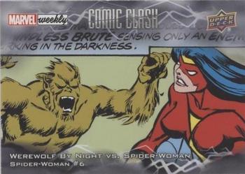 2020 Upper Deck Marvel Weekly - Comic Clash #CC-51 Werewolf By Night Front