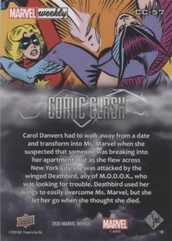 2020 Upper Deck Marvel Weekly - Comic Clash #CC-57 Deathbird Back