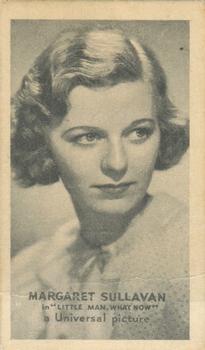 1934 Golden Grain Motion Picture Stars - T84 #NNO Margaret Sullavan Front