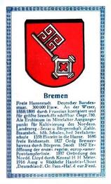 1928 Abdulla Deutsche Stadtewappen (German City Crests) #NNO Bremen Front