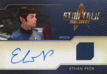 2020 Rittenhouse Star Trek Discovery Season Two - Relics Autographs #NNO Ethan Peck Front
