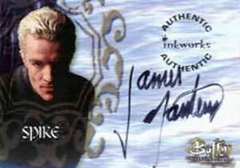 1999 Inkworks Buffy the Vampire Slayer Season 3 - Autographs #A12 James Marsters Front