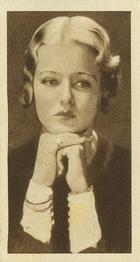 1933 Nicolas Sarony Cinema Stars #42 Joan Bennett Front