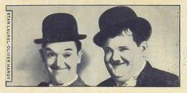 1932 British American Tobacco Cinema Artistes #6 Stan Laurel / Oliver Hardy Front