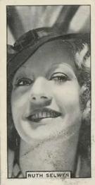 1932 British American Tobacco Cinema Artistes #40 Ruth Selwyn Front
