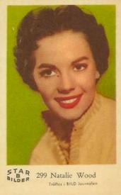 1962 Dutch Gum Star Bilder B #299 Natalie Wood Front