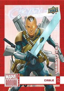 2020-21 Upper Deck Marvel Annual - Base Variant Cover Set #10 Cable Front