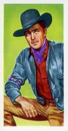1957 Jaycee Tipped Cigarettes Western Stars #21 Dale Robertson Front