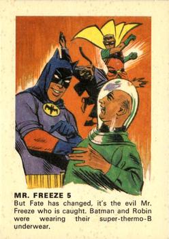 1966 Weeties / Rice Krinkles Batman #NNO Mr. Freeze 5 Front