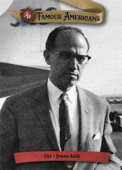 2021 Historic Autographs Famous Americans - Radiant Historic #261 Jonas Salk Front