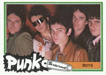 1977 Monty Gum Punk (The New Wave) #NNO Boys Front