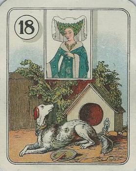 1920 Carreras Fortune Telling Square #18 Dog Front