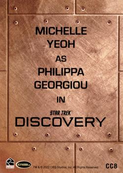 2022 Rittenhouse Star Trek: Discovery Season Three - Characters #CC8 Philippa Georgiou Back