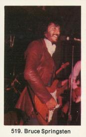 1980 Samlarsaker Popbilder (Swedish) #519 Bruce Springsteen Front