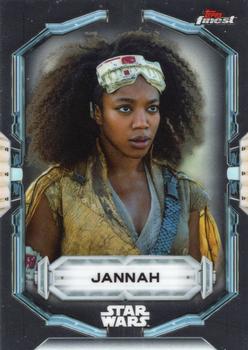 2022 Topps Finest Star Wars #51 Jannah Front