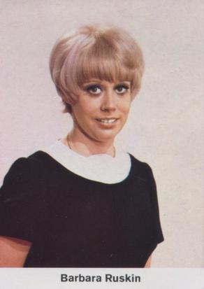 1970 Bergmann-Verlag Show-Top-Stars #218 Barbara Ruskin Front