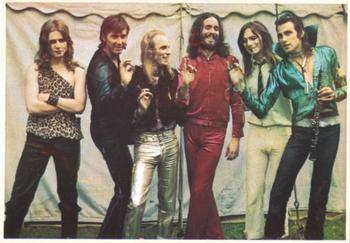 1973 Panini Top Sellers Picture Pop #65 Roxy Music Front