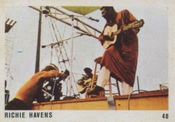 1970 Josef Bauer Hit Parade Woodstock #48 Richie Havens Front