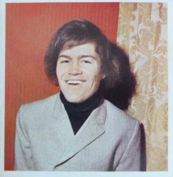 1968 Lord Neilson's Star Cards #NNO Micky Dolenz Front