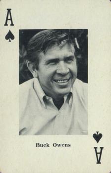 1967 Heather Country Music Playing Cards #A♠️ Buck Owens Front